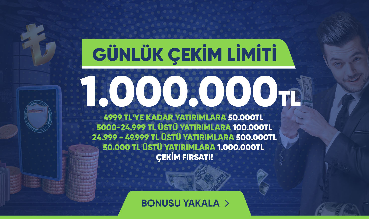 1000000 TL CEKIM !